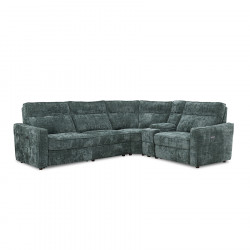 Kempton Electric Corner Sofa Green